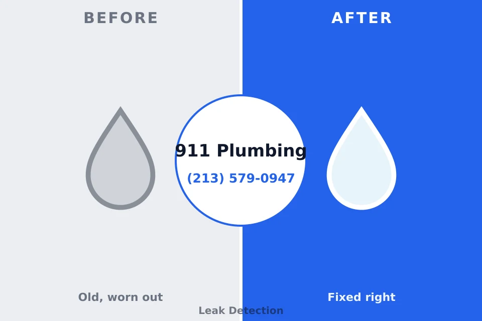 Before and after: plumbing repair Cottonwood, MN
